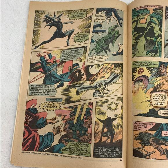 Doctor Strange Master of the Mystic Arts #8 Dormammu June 1975 Marvel Comics - Picture 14 of 16